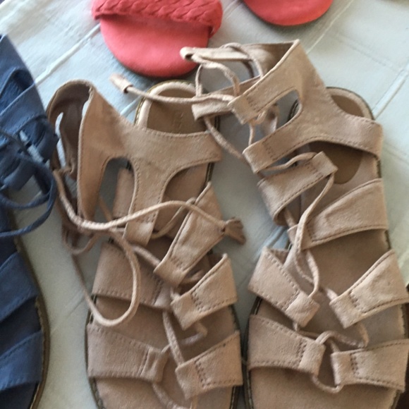 Suede sandals new - Picture 2 of 5